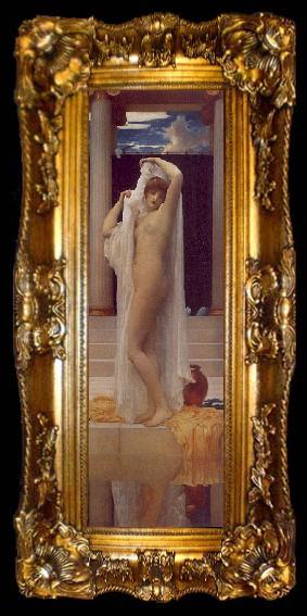 framed  Lord Frederic Leighton The Bath of Psyche, ta009-2